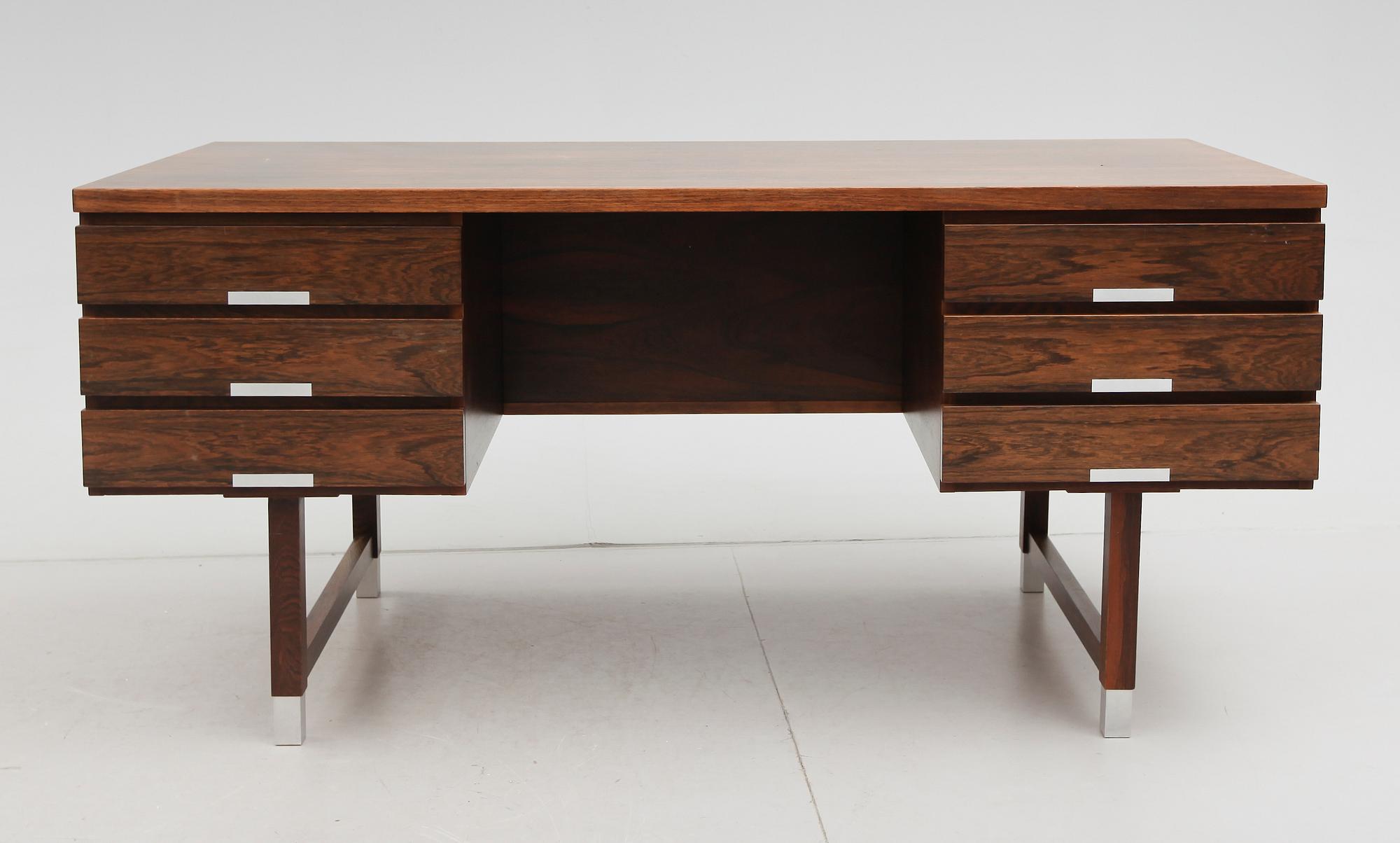 SKRIVBORD, "EP 401", Kai Kristiansen, Feldballes Møbelfabrik, Danmark 1960-/1970-tal.