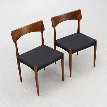 Bernard Pedersen & Son, chairs, 4 pcs, Denmark, 1960s.