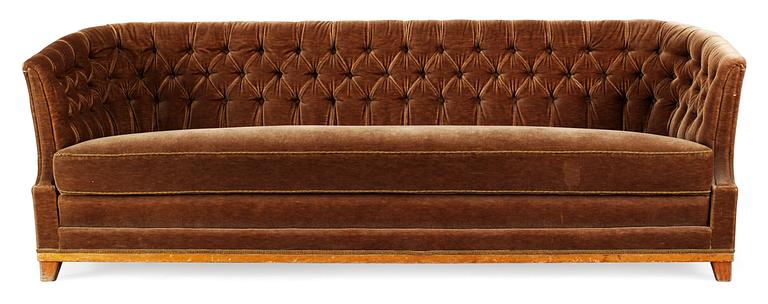 A Carl-Axel Acking sofa, probably executed by cabinet maker Albin Johansson, Sweden 1942.