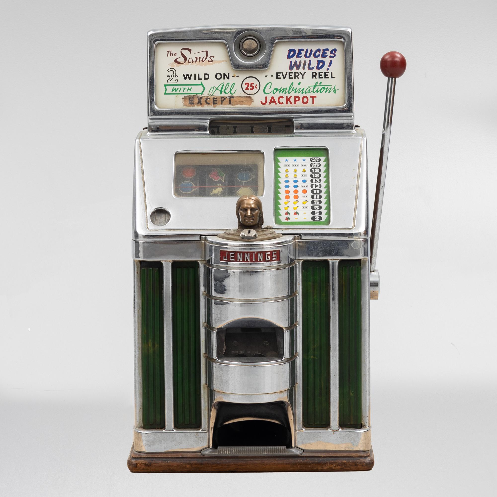 A slot machine, Jennings & Co, USA, 1960's/70's.
