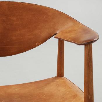 AKSEL BENDER MADSEN & EJNER LARSEN, "Metropolitan Chair", Willy Beck, Danmark 1950-60-tal.