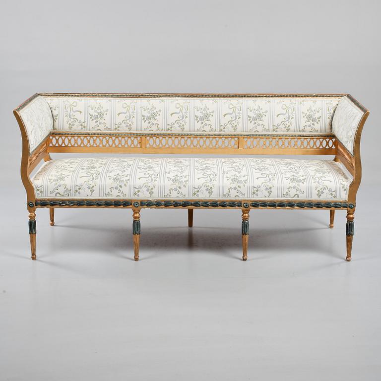 SOFFA, sengustaviansk, tidigt 1800-tal.