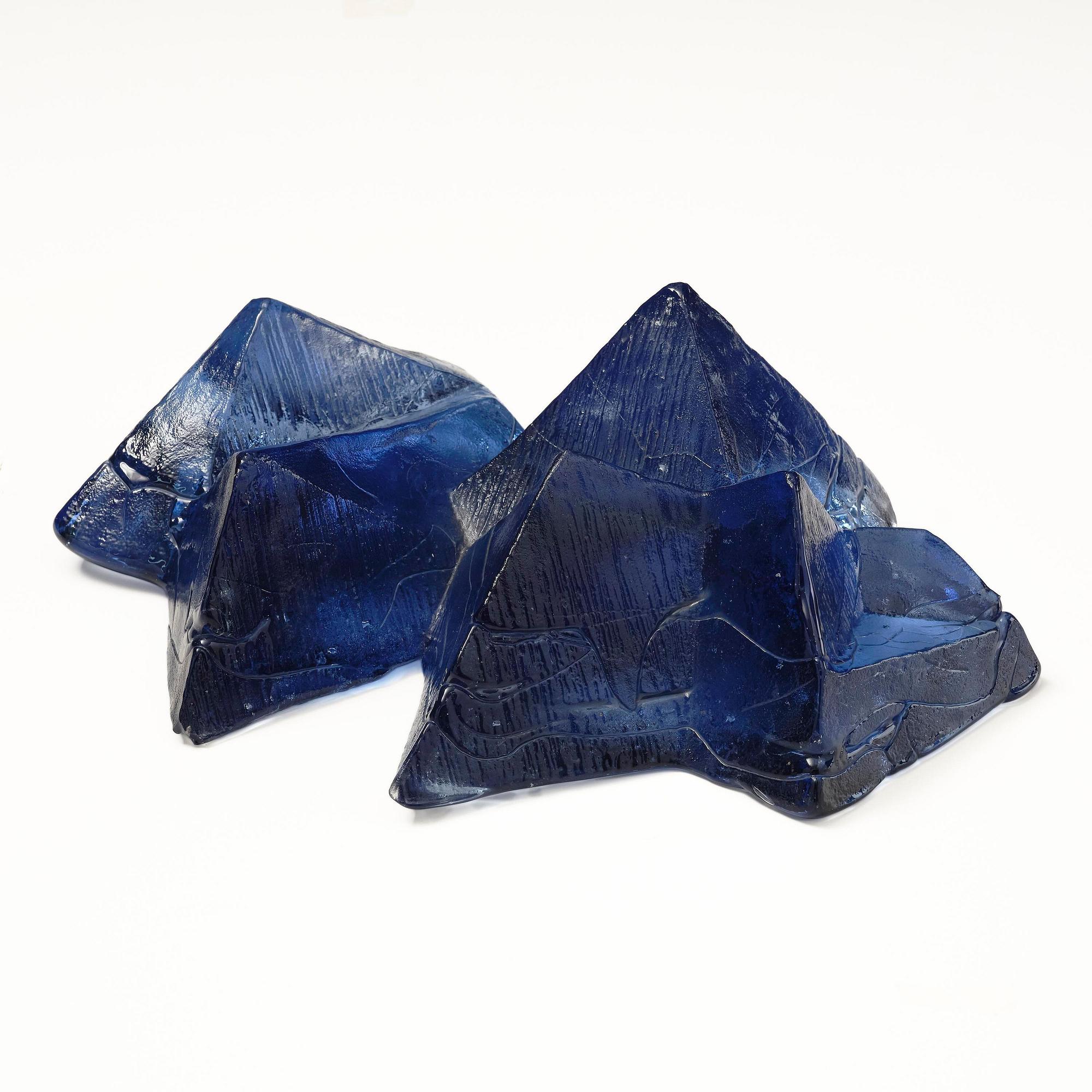 Edvin Öhrström, "Isig prisma", a cast glass sculpture, Lindshammar Glassworks.