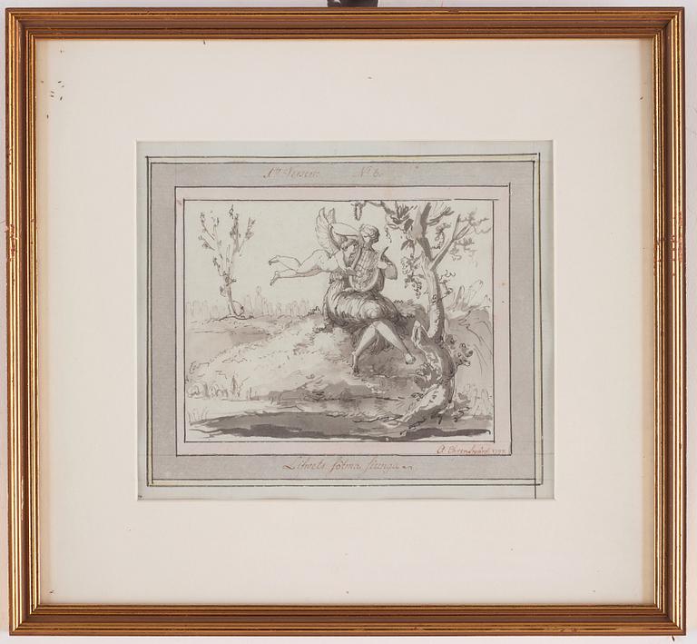 Carl August Ehrensvärd, "Goda gosse, glaset töm". Serie av dryckesvisor, 24 st.
