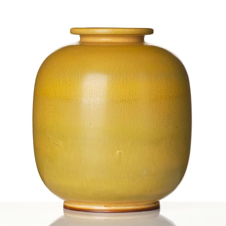 Berndt Friberg, a stoneware floor vase, Gustavsberg Studio 1968.