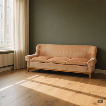 Arne Norell, soffa, "Lagenthal", Norell Möbel AB, 1960-tal.