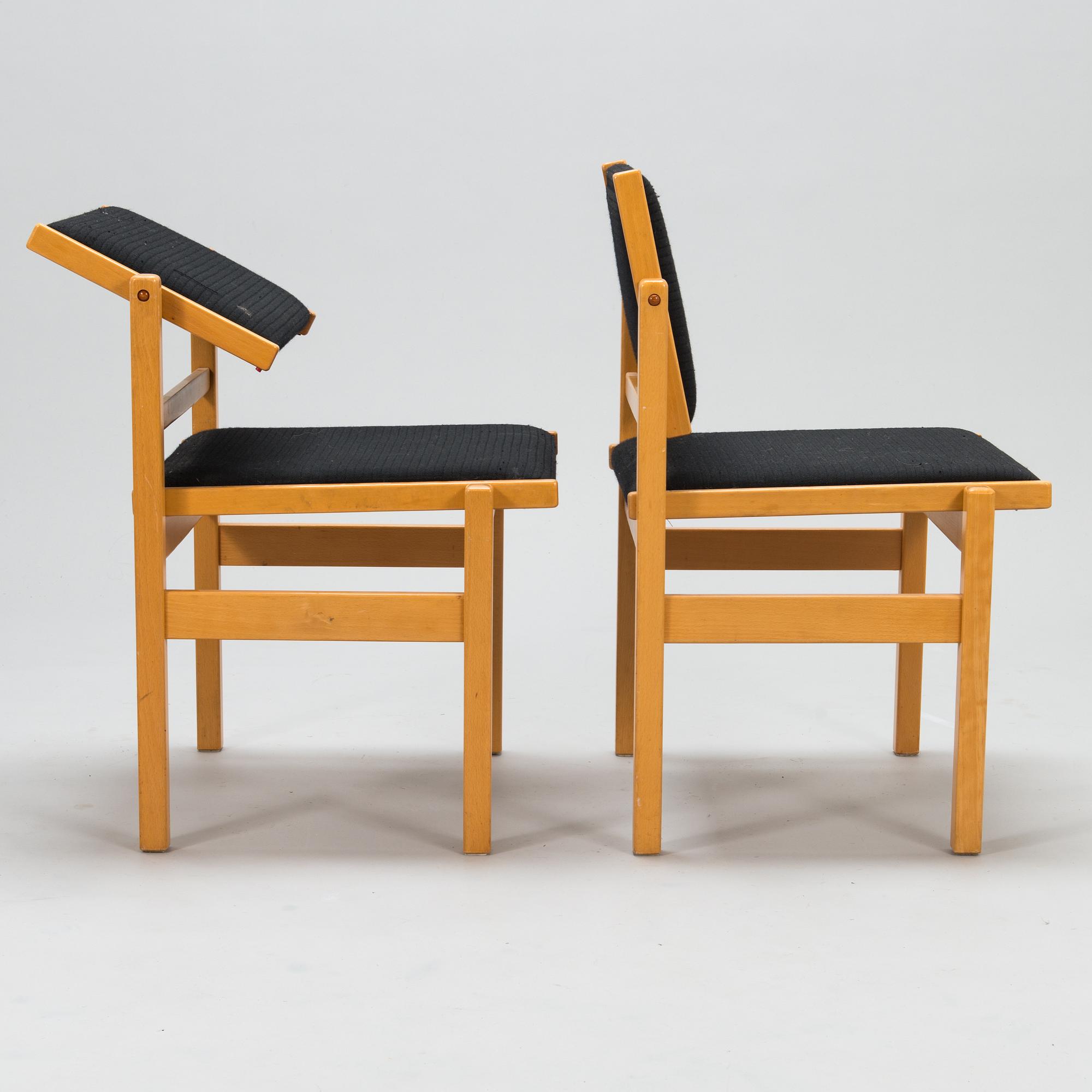 A set of 10 chairs from 1970/80's.