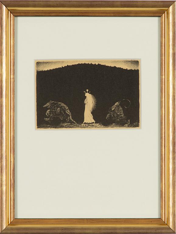 John Bauer, "Trollens Styfdotter".