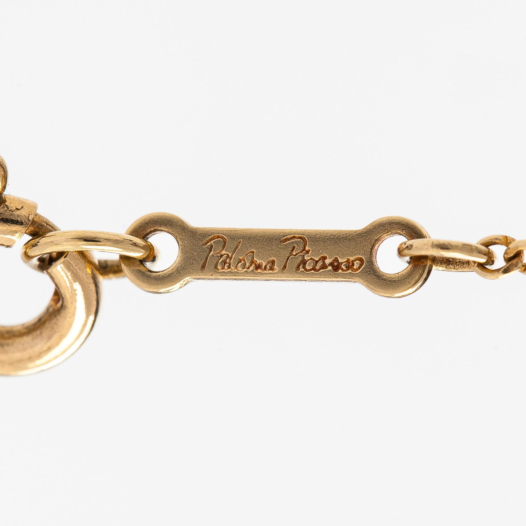 Tiffany & Co, Paloma Picasso, kaulakoru, "Loving Heart", 18K kultaa.