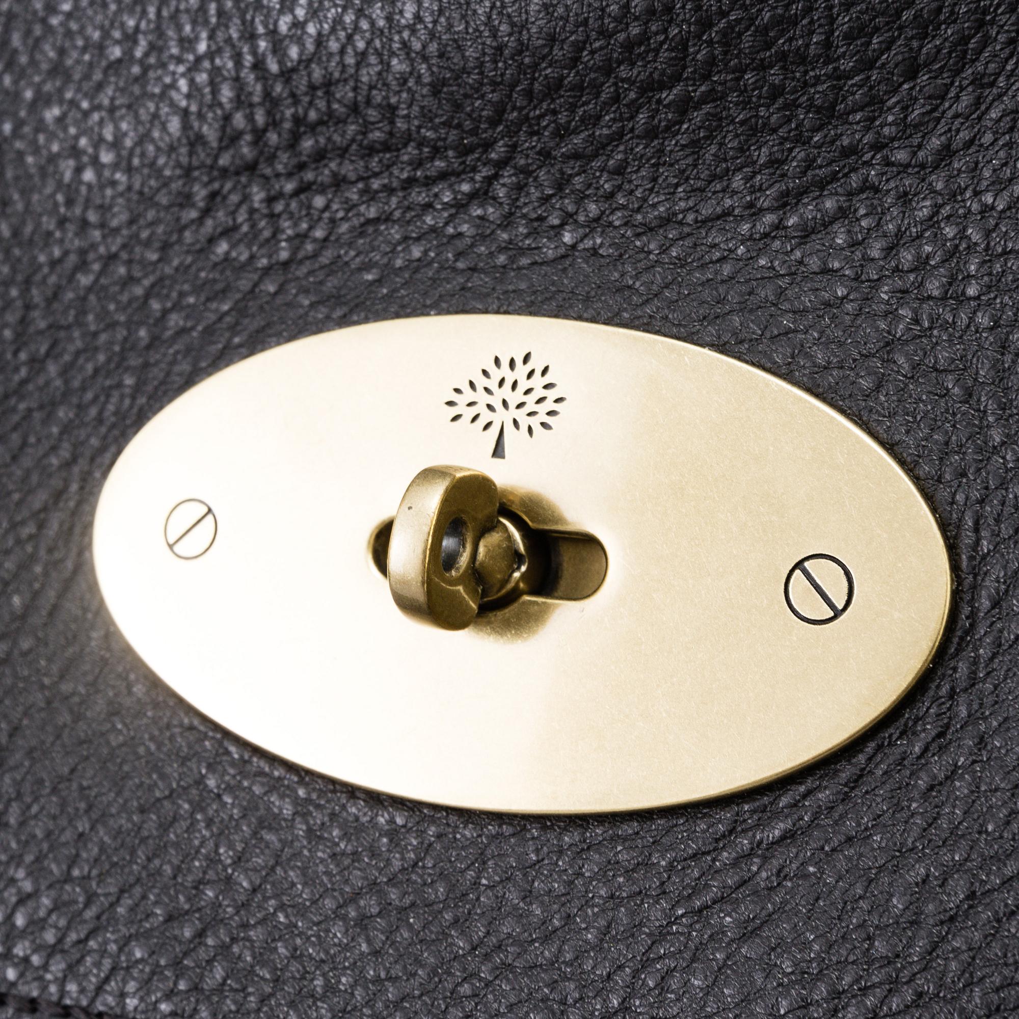 A Mulberry "Anthony Messenger Black" shoulder bag.