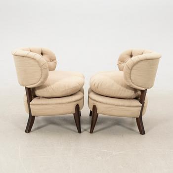 Otto Schulz, armchairs 1 pair, "Schultz", Jio furniture, later part of the 20th century.