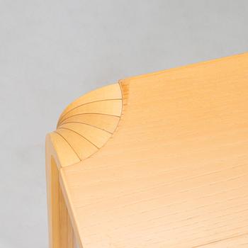 Alvar Aalto, a 1960s coffee table model MX800B, altered, for Artek.