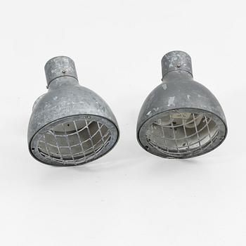Wall lights, a pair, Fagerhult, 20th century.