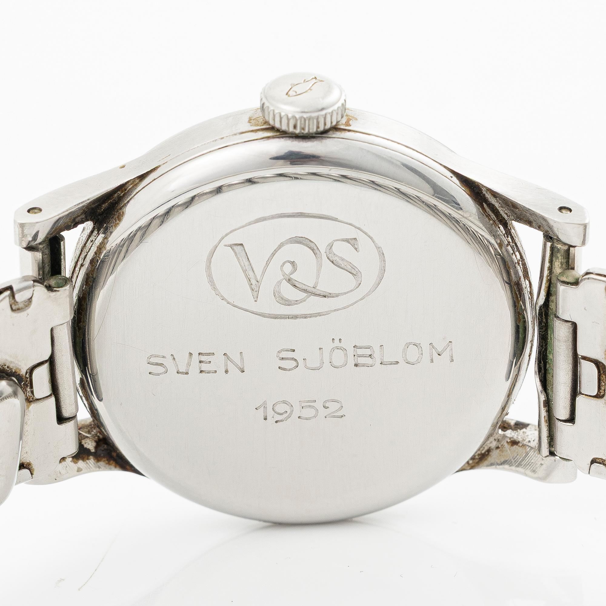 IWC, “Vin- & Spritcentralen”, wristwatch, 33.5 mm.
