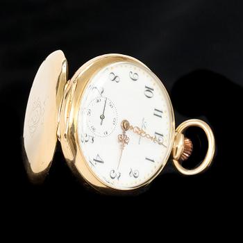 FICKUR, 18 k guld. Longines. 1900-talets första hälft.