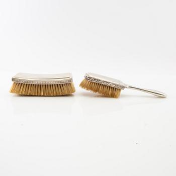 Brushes 2 pcs silver first half of the 19th century.