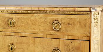 A Gustavian commode.