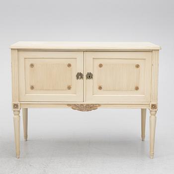 Dining group, 10 pieces, Gustavian style, 20th century.