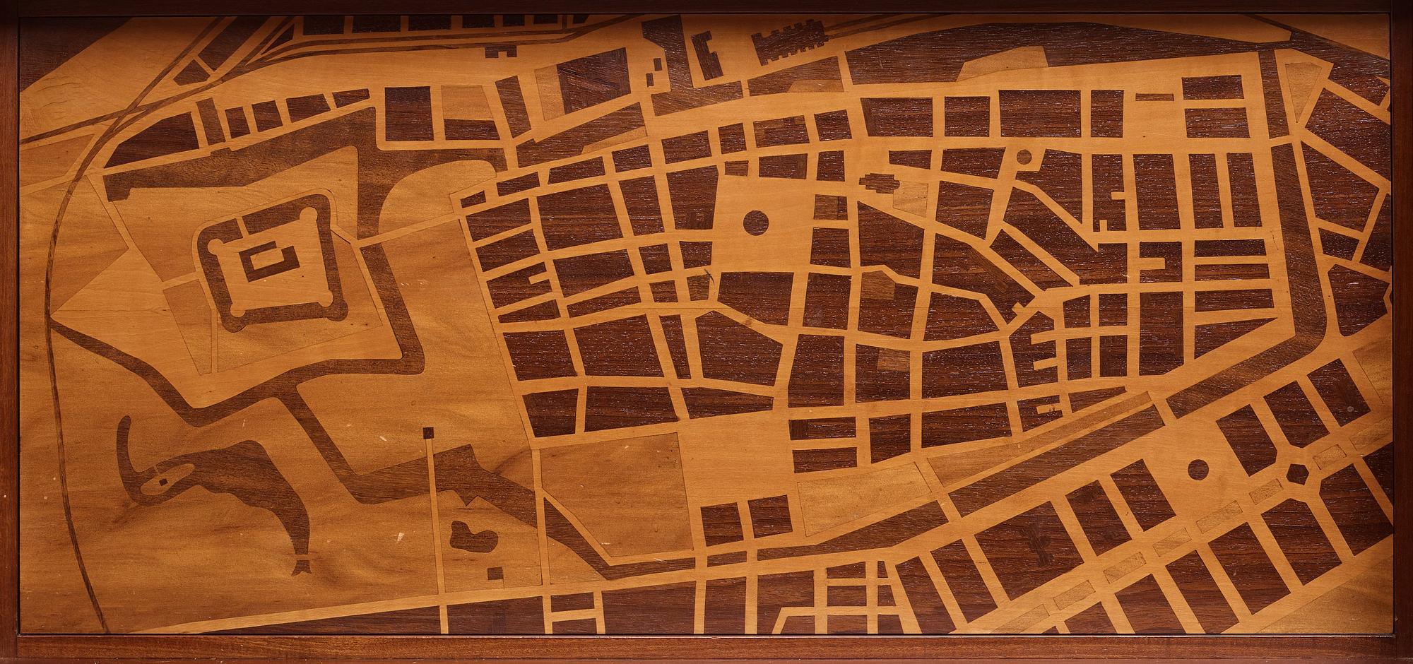 J. Hultberg Möbelverkstad, sekretär, Malmö 1930-tal.