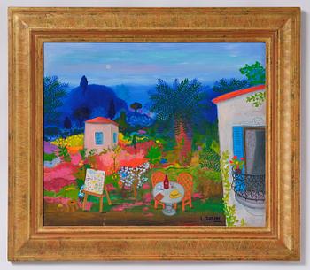 Lennart Jirlow, In the artist's garden, Provence.