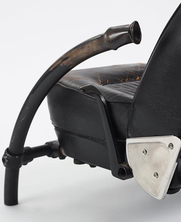 Ron Arad, a rare and signed Rover-Chair, One Off, London 1980's.