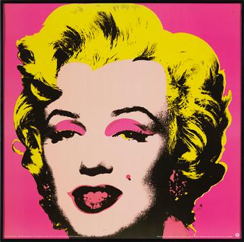 ANDY WARHOL, offset/after, poster, "Marilyn Monroe", 1993.