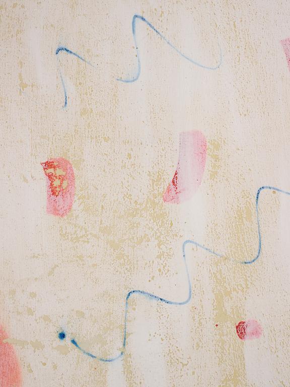 Magni Borgehed, signed and date 2013 verso. Mixed media on canvas.