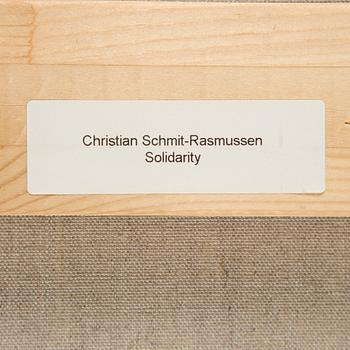 CHRISTIAN SCHMIDT-RASMUSSEN, acrylic on canvas, signed an dated 2003 on verso.