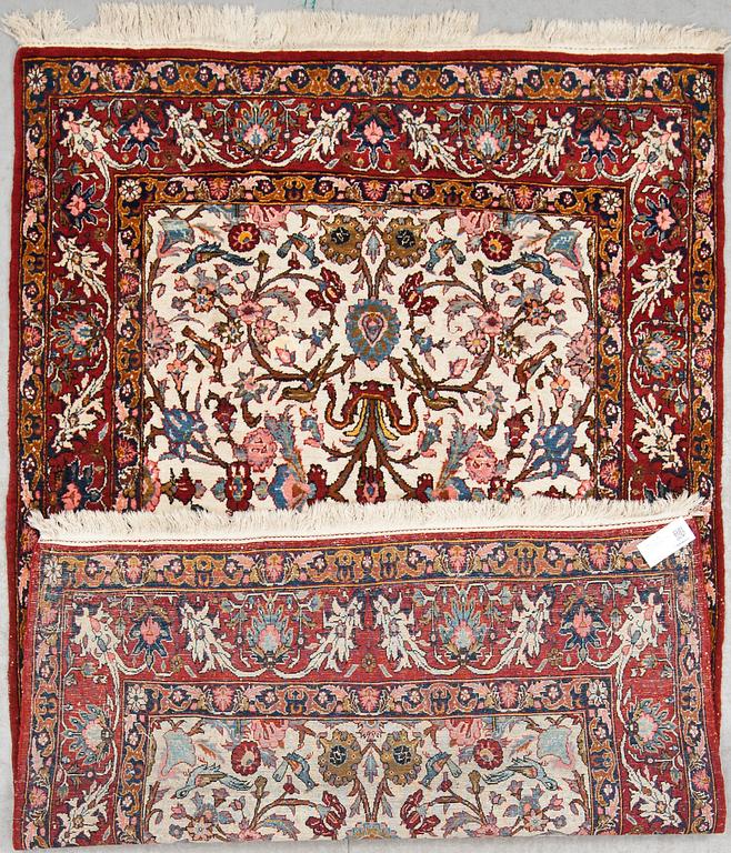 MATTA, old, Isfahan, figural, ca 213 X 137cm.