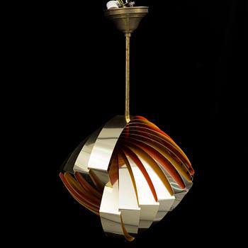 A 'Konkylie' ceiling light by Louis Weisdorf.