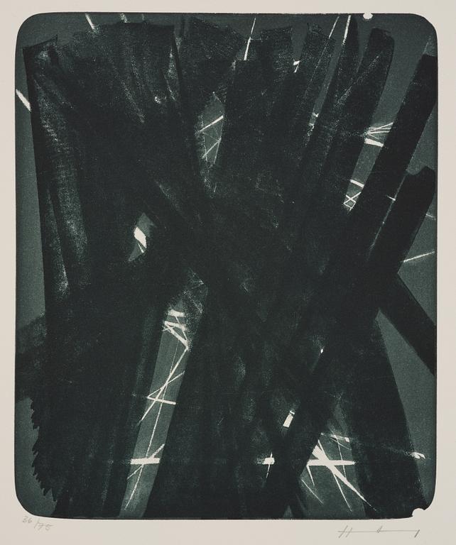 Hans Hartung, Composition.