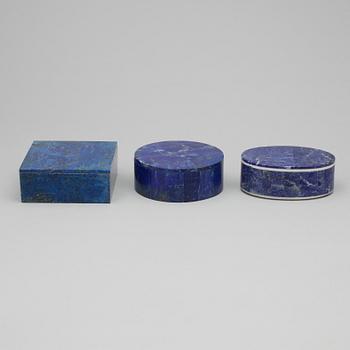 ASKAR, 3 delar, Lapis lazuli, 1900-tal.
