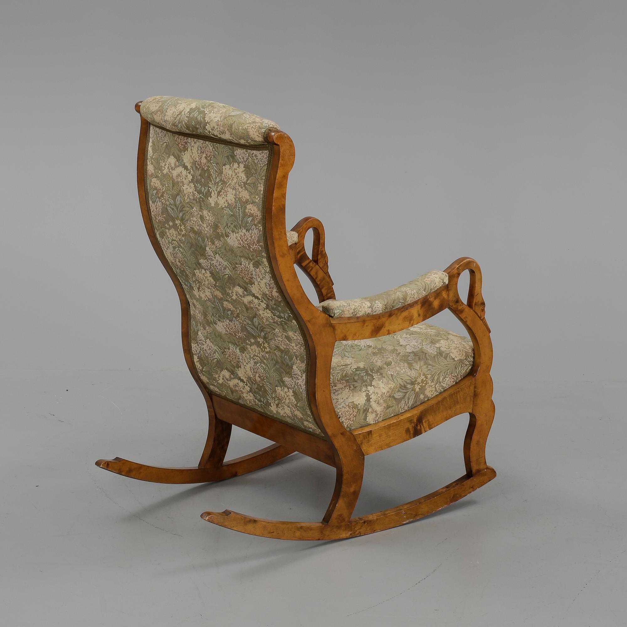 GUNGSTOL, senempire, 1800-talets mitt.