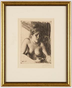 Anders Zorn, "Byst".
