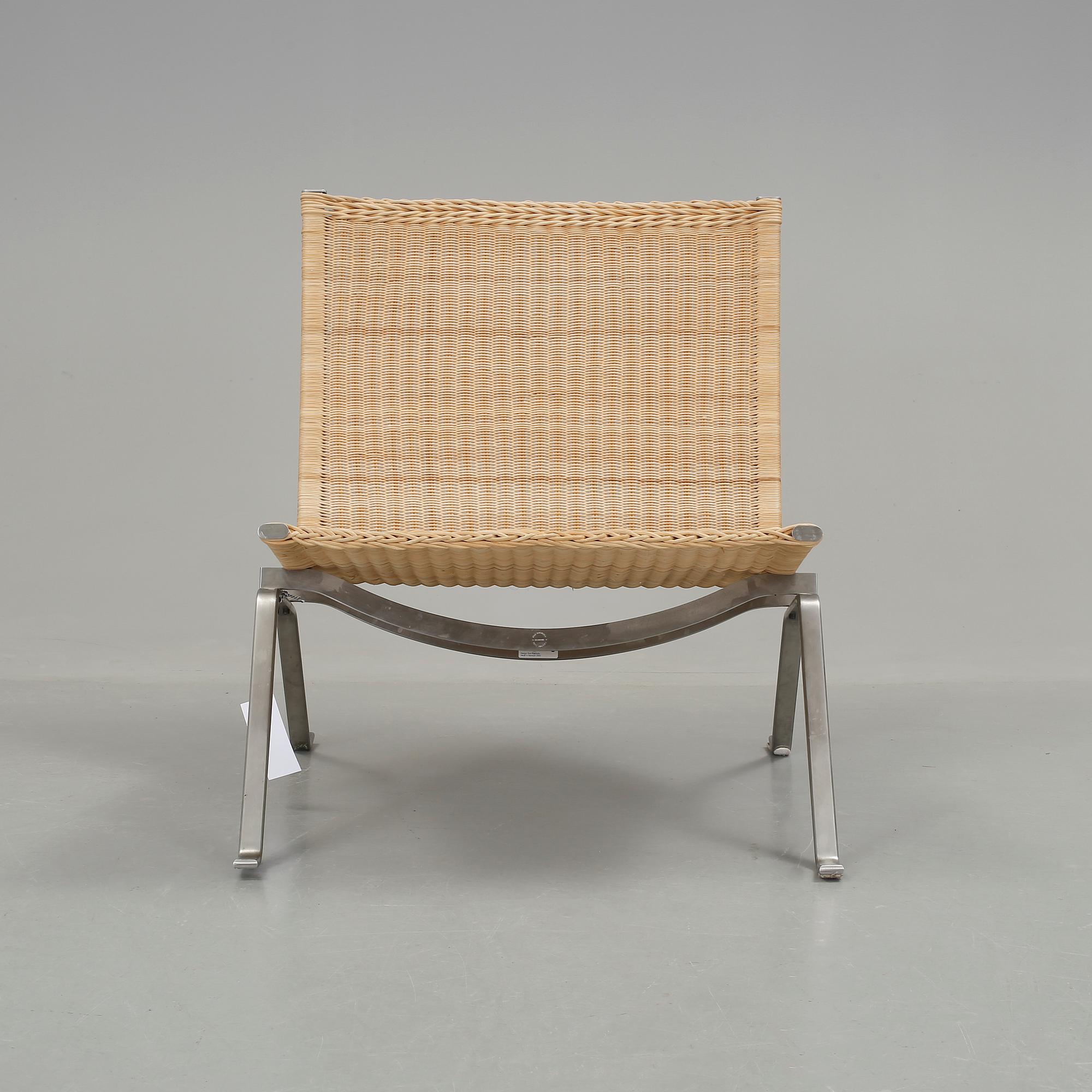 FÅTÖLJ, "PK-22", Poul Kjaerholm, Fritz Hansen, 2000.
