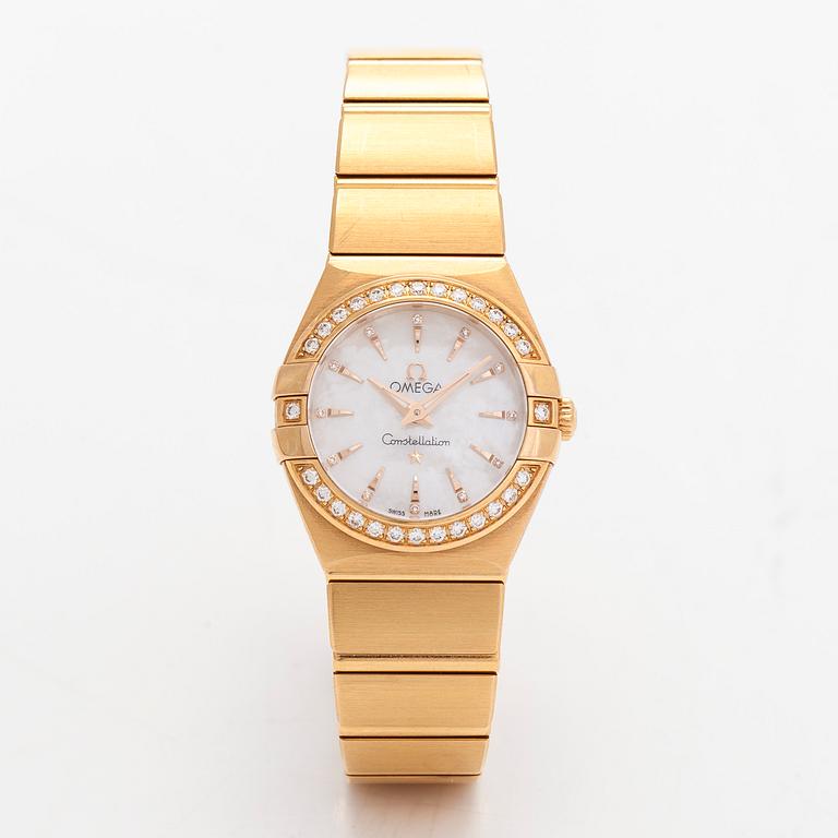 Omega, Constellation, armbandsur, 22,5 mm.