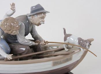 FIGURGRUPP, porslin, Lladro, 1980-90-tal.