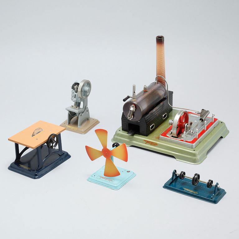 ÅNGMASKIN, Fleischmann, 1950-tal.