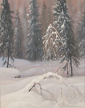 Paavo Kaikkonen, Vinterlandskap.