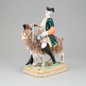 A Dresden porcelain figurine, 20th Century.