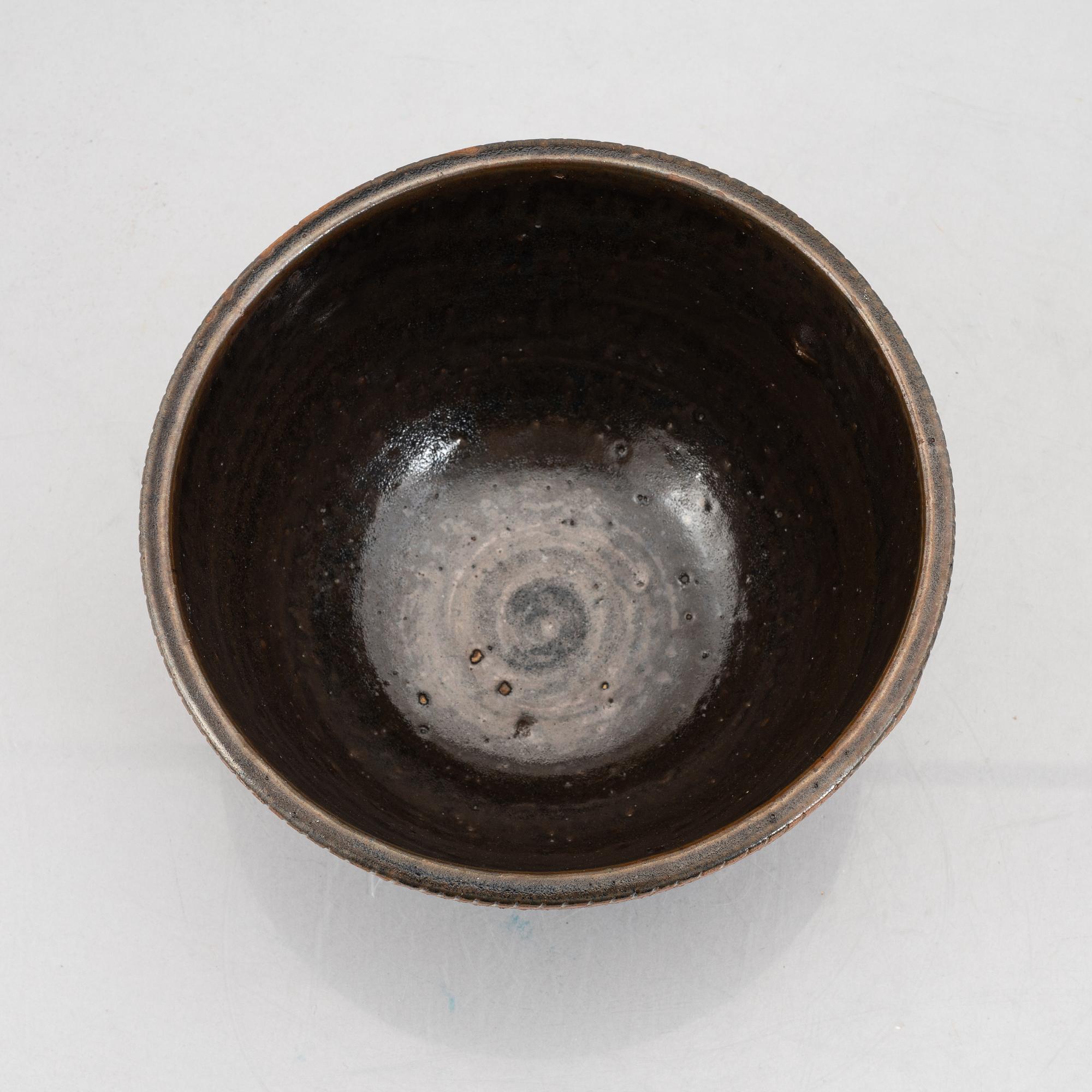 Edgar Böckman, a stoneware bowl, own studio.
