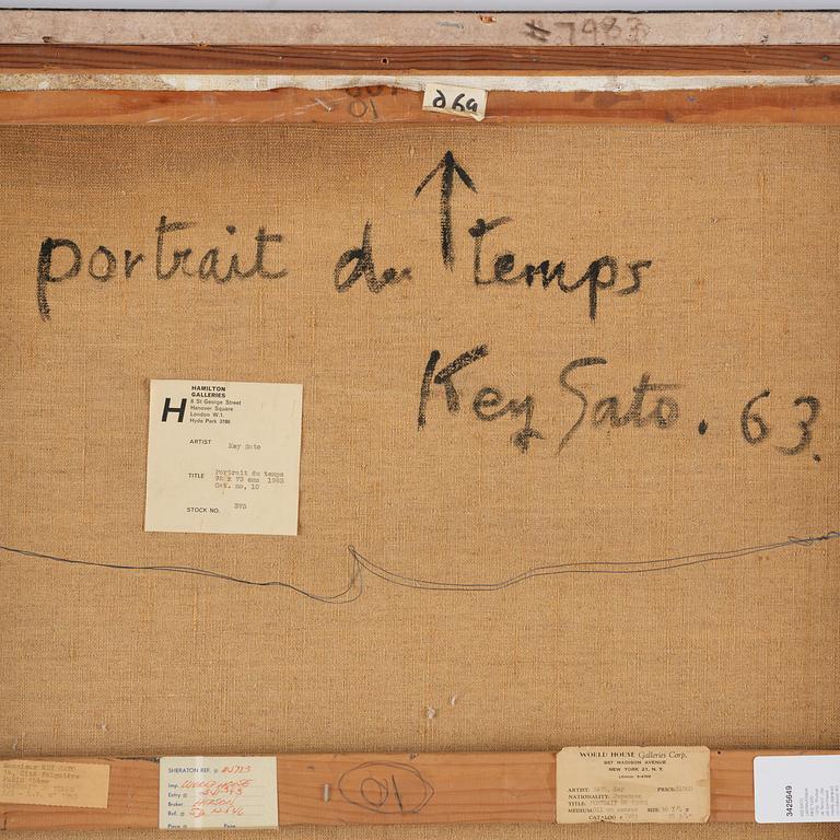 Key Sato, "Portrait de Temps".