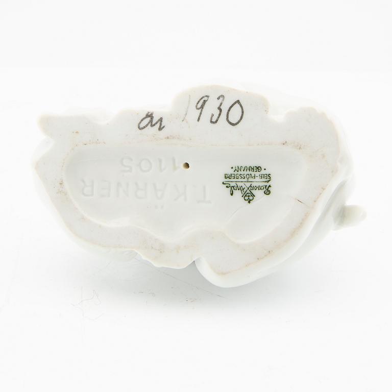 Figurines 5 pcs Hutchenreuther/Rosenthal/Rörstrand mid-20th century porcelain.