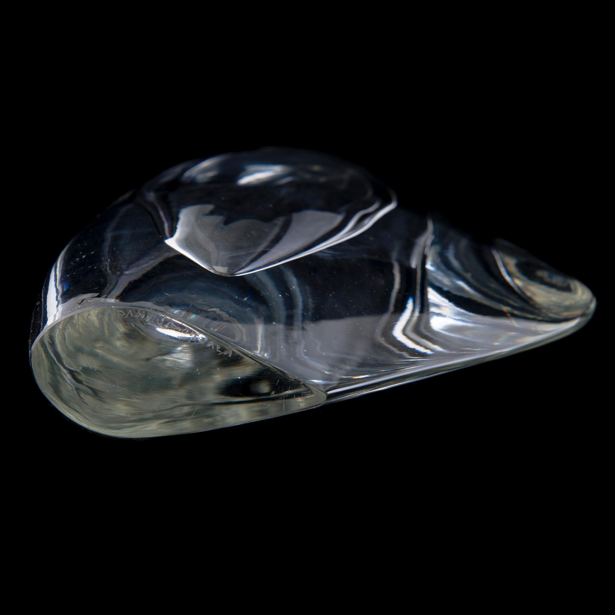 TIMO SARPANEVA, glasskulptur, "Lansett 1", signerad Timo Sarpaneva, Iittala.
