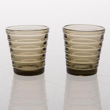 A 17-piece set of Bölgeblick Glassware by Karhula.