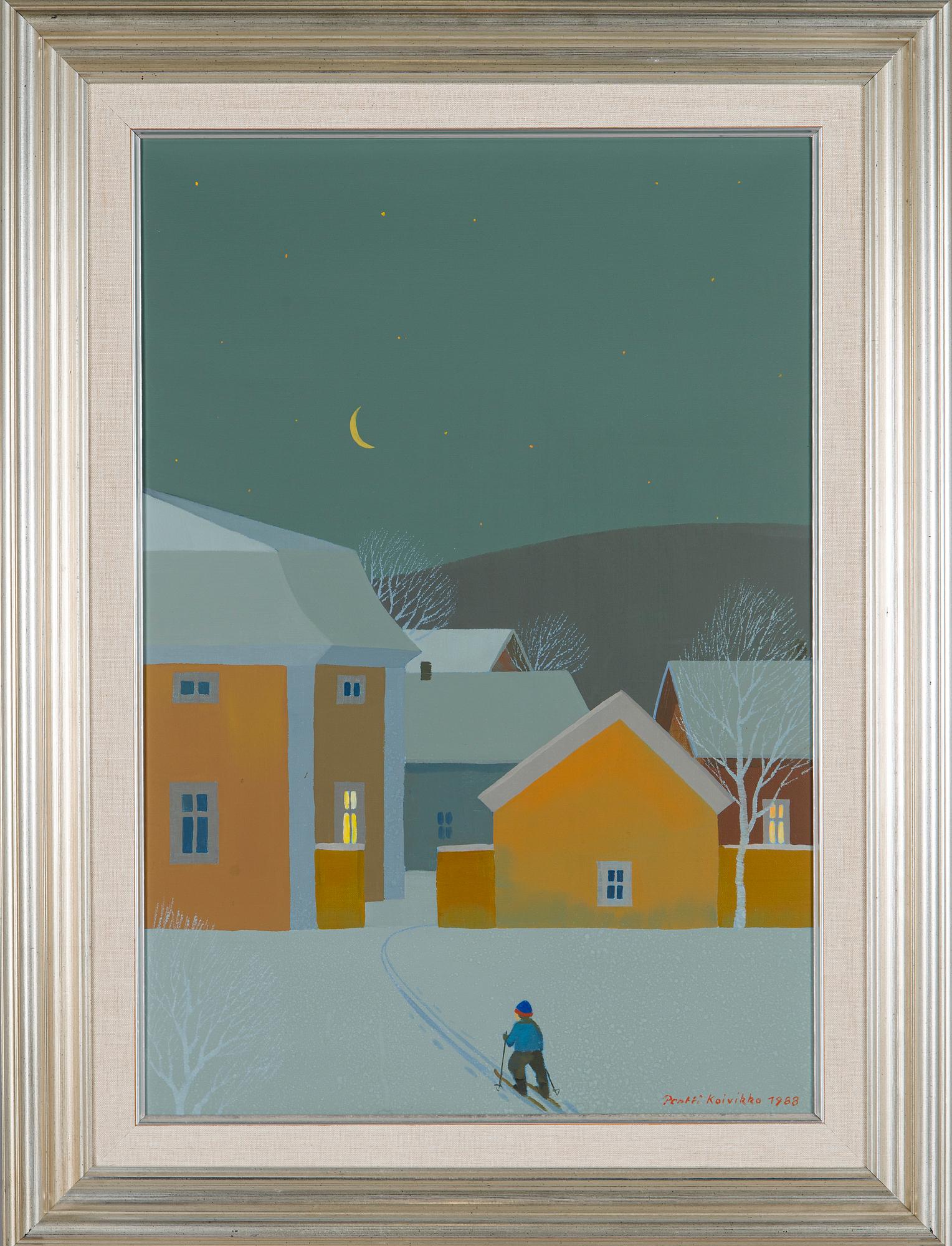 Pentti Koivikko, Skidåkare.