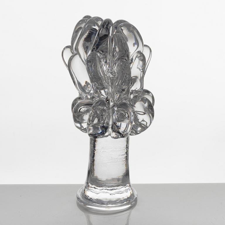 Göran Wärff, object, signed Wärff, Kosta, second half of the 20th century.