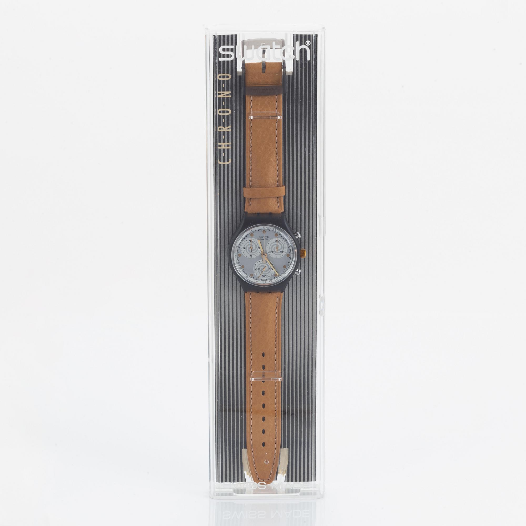 Swatch, Chrono, Sirio, wristwatch, chronograph, 36 mm.