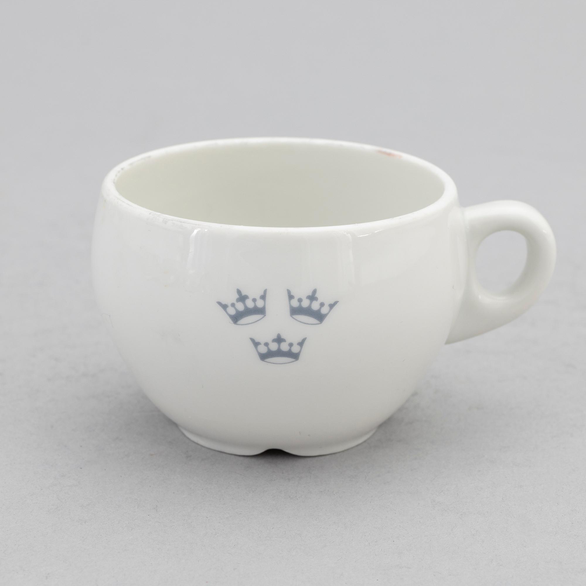 A collection of items from The Swedish America Line.