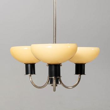 Erik Tidstrand, ceiling lamp, model "28890", Nordiska Kompaniet, 1930s-40s.